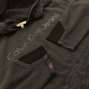 Calvin Klein Jeans, Hooded Sweatshirt, Size XL